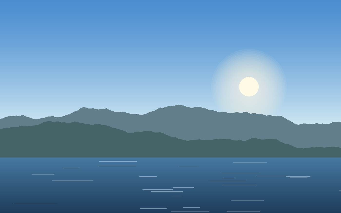 Landschapsillustratie