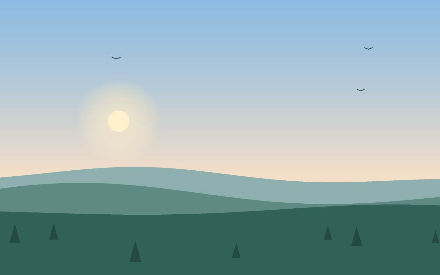 Ilustrace krajiny