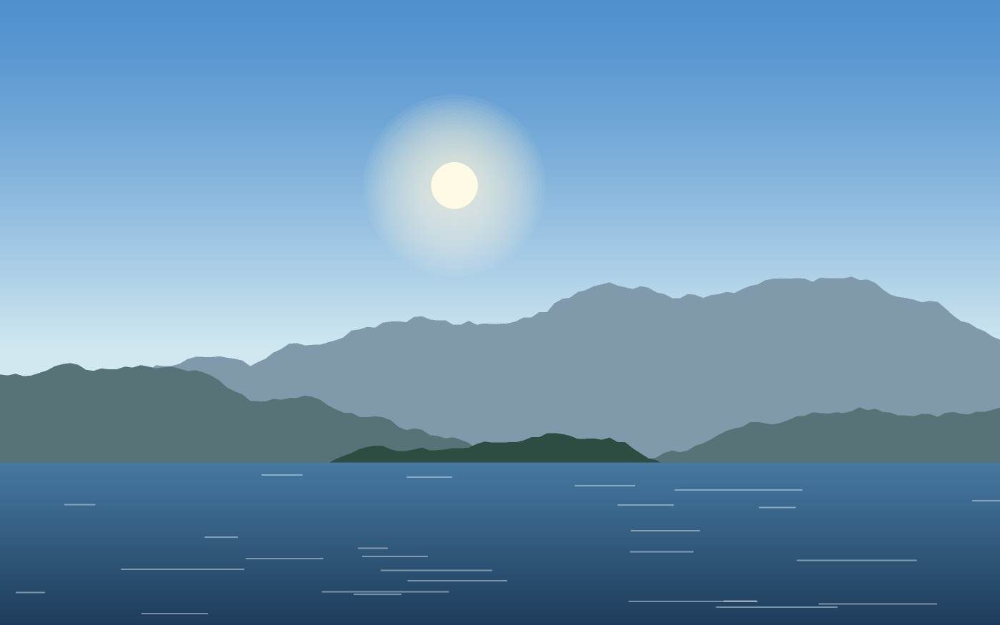 Landschaftsillustration