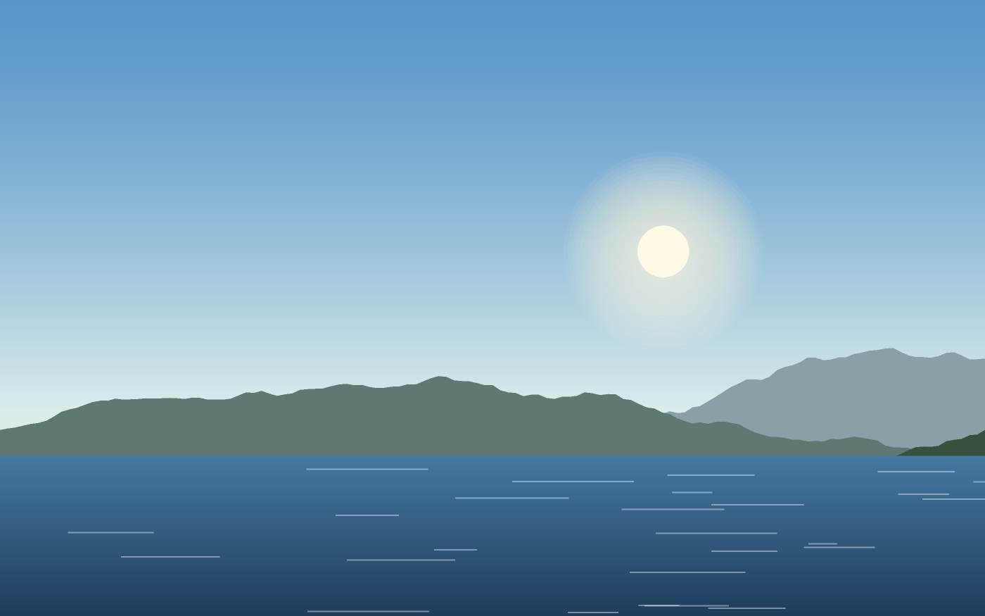 Landskabsillustration