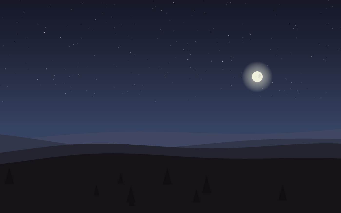 Illustrazione di un paesaggio