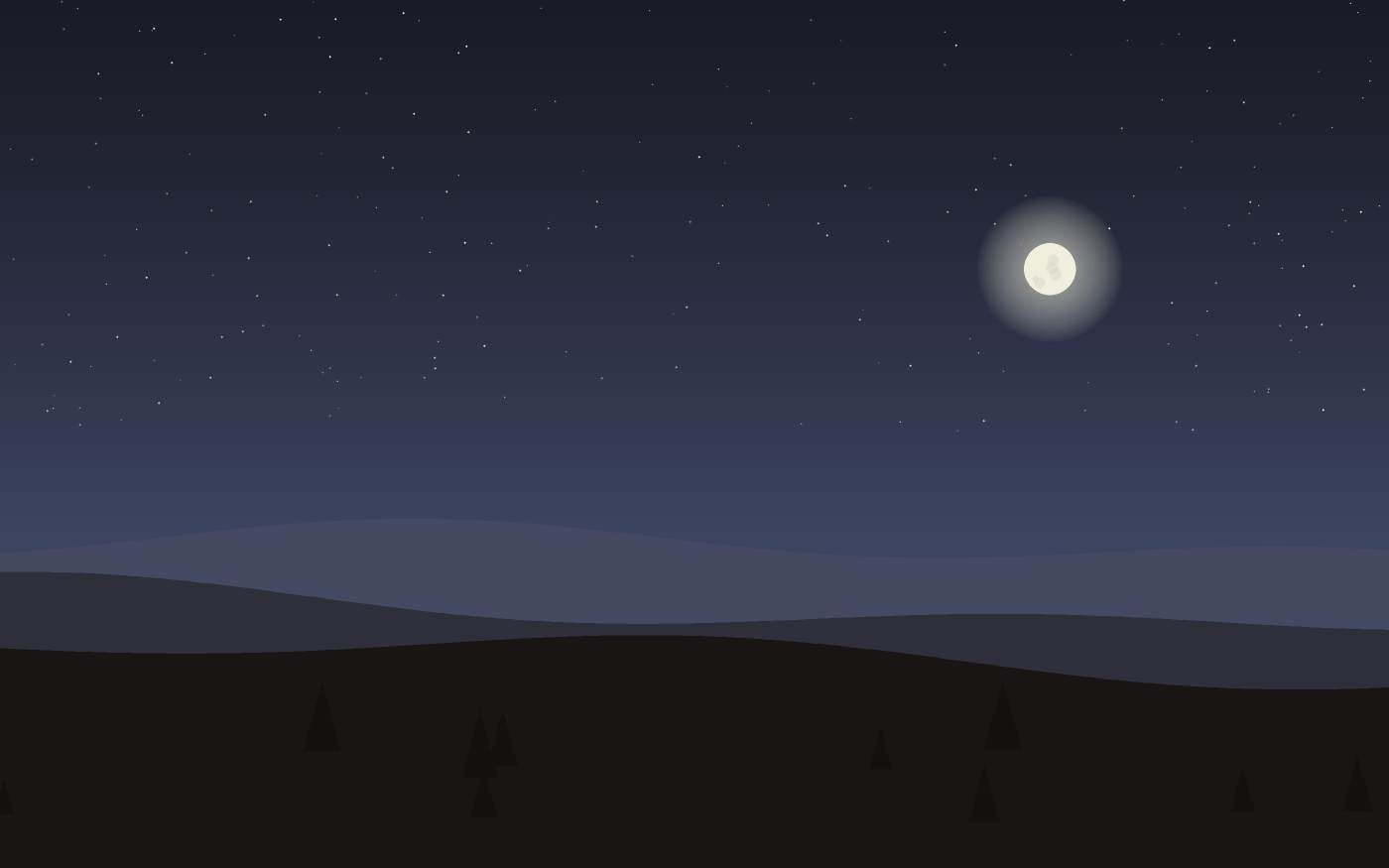 Illustrazione di un paesaggio