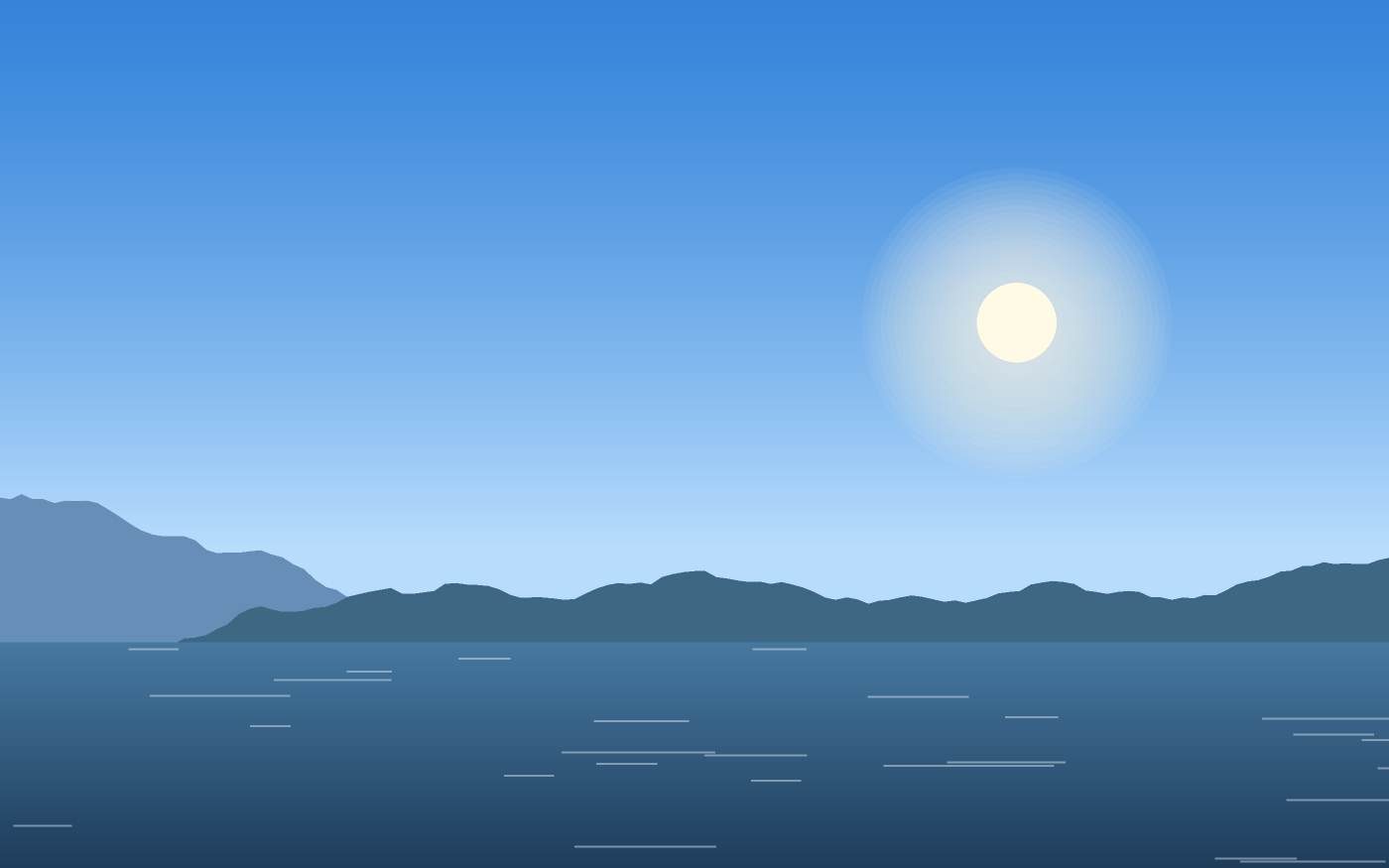 Landschapsillustratie