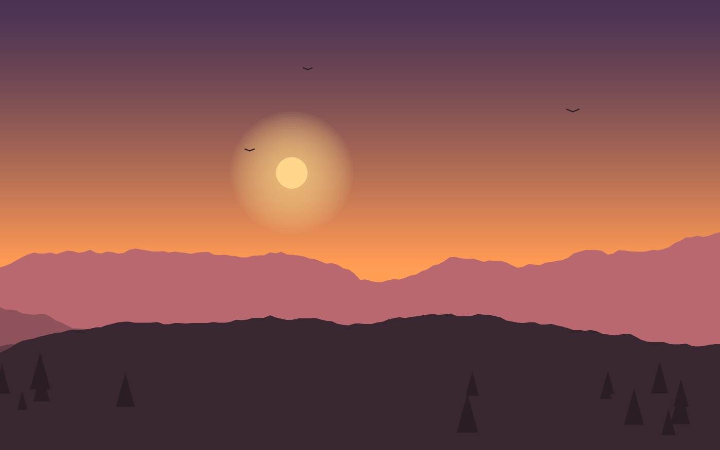 Landscape illustration